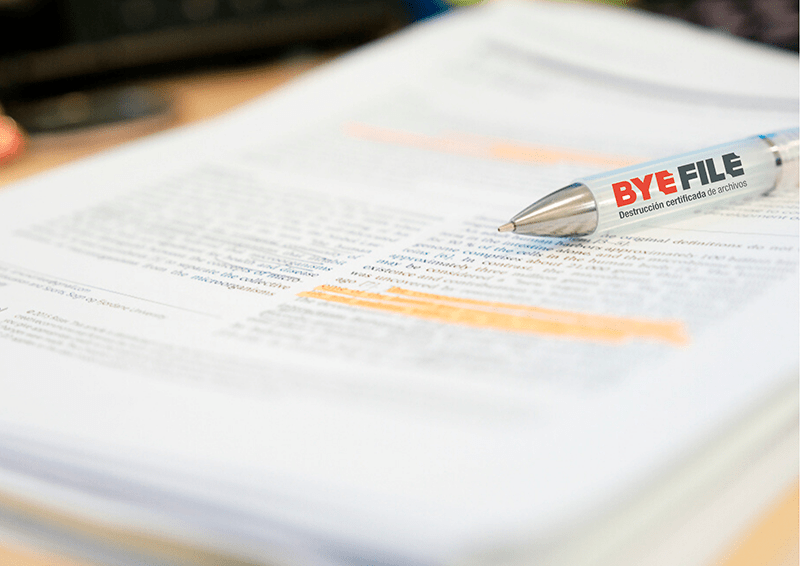 abogados y documentación confidencial ByeFile