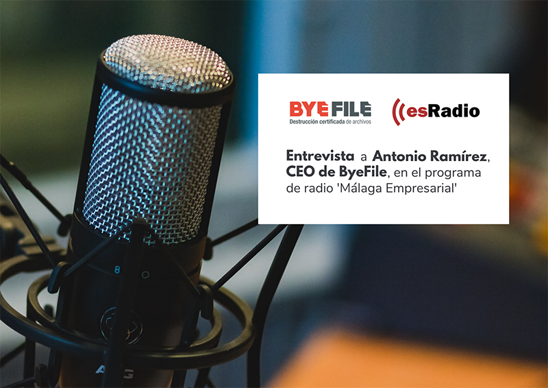 Entrevista a ByeFile en el programa de radio Málaga Empresarial